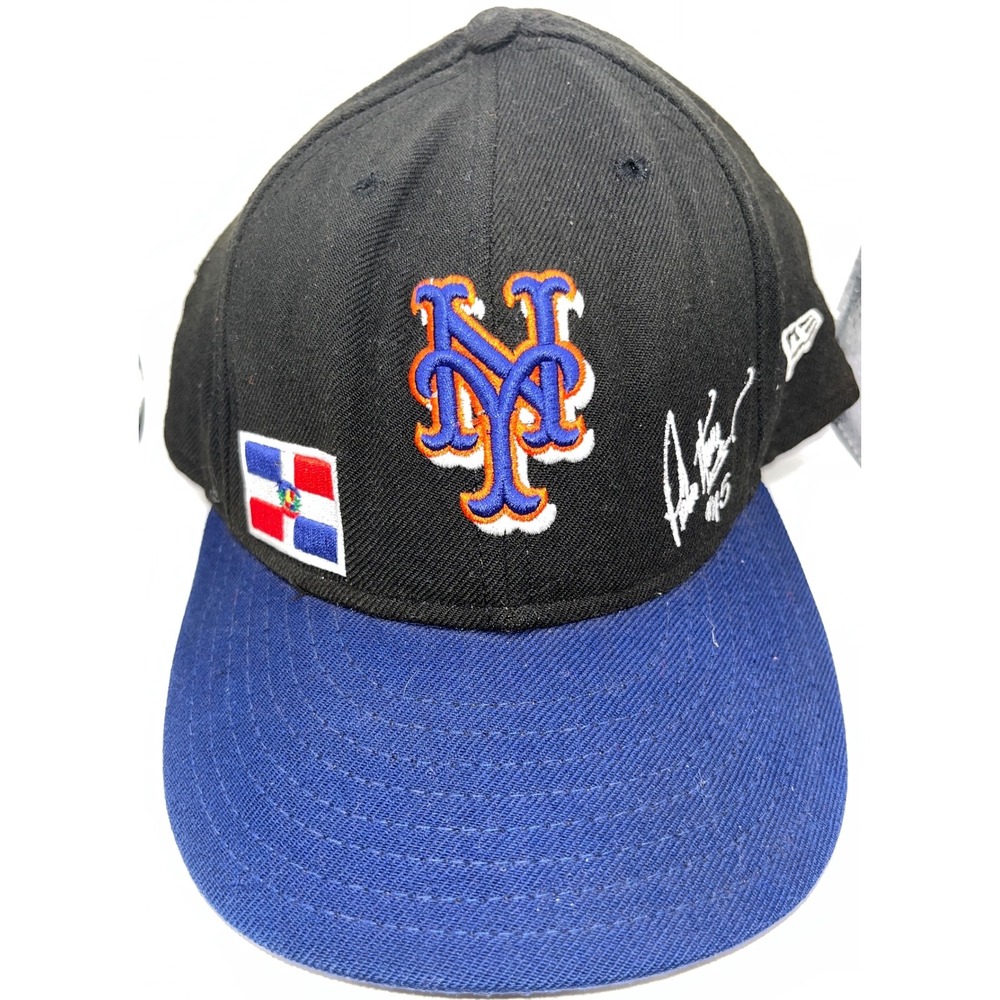 New Era New York Mets Pedro Martinez #45 Dominican Republic Fitted Hat Size 8